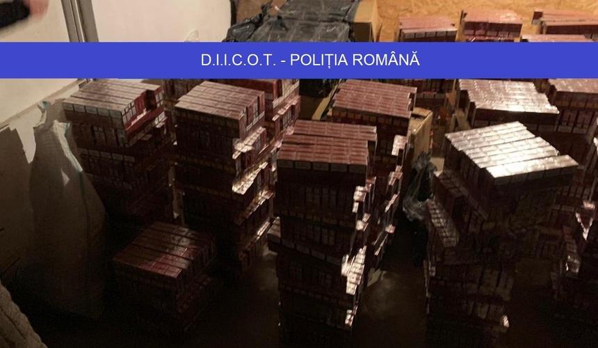 Olt: 25 de percheziţii &icirc;ntr-un dosar de contrabandă. 30 de persoane, duse la audieri