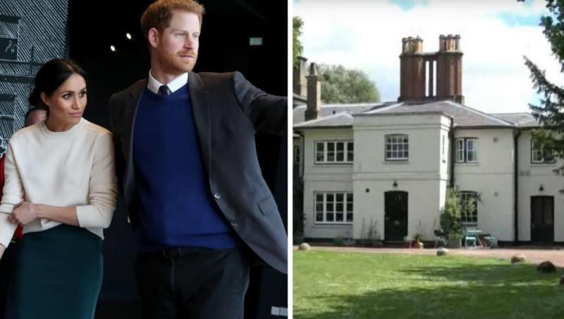 Casa primită de Meghan Markle și Prințul Harry are o istorie scandaloasă! „L-au dat afară și l-au umilit”