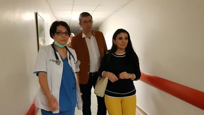 Ministrul Sănătății. întâmpinat de mizerie în Spitalul Județean Constanța: 