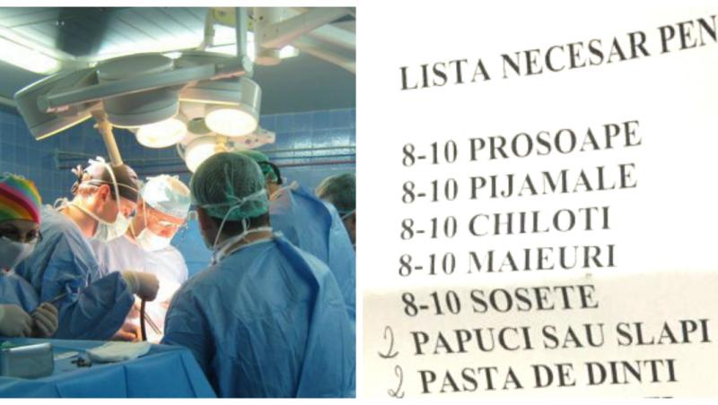 Pacienți care urmează să fie supuși unui transplant de măduvă, chemați de acasă cu crenvurști, hârtie igienică sau brânză topită! Lista cu produsele cerute la internare 