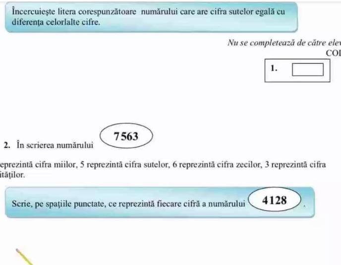 Evaluare Naționala clasa a II-a, a-IV-a si a IV-a. Modele de subiecte și ce trebuie să știi