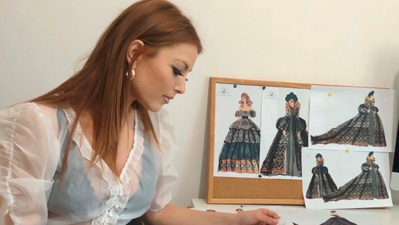 Elena Gheorghe, ultimele pregătiri pentru mega concertul de la Sala Palatului! Fiecare ținută pe care o va purta este creația artistei