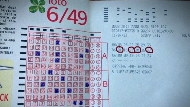 A fost c&acirc;știgat marele premiu la Loto 6/49, de 4,7 mil. de euro! Iată de unde este norocosul
