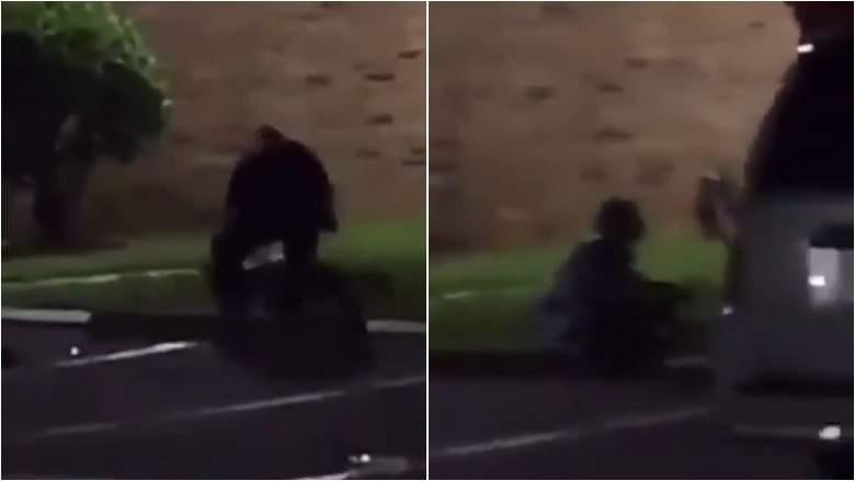 Video. Ce cuvinte a rostit o femeie &icirc;nainte cu c&acirc;teva secunde să fie &icirc;mpușcată de un polițist: "Sunt..."