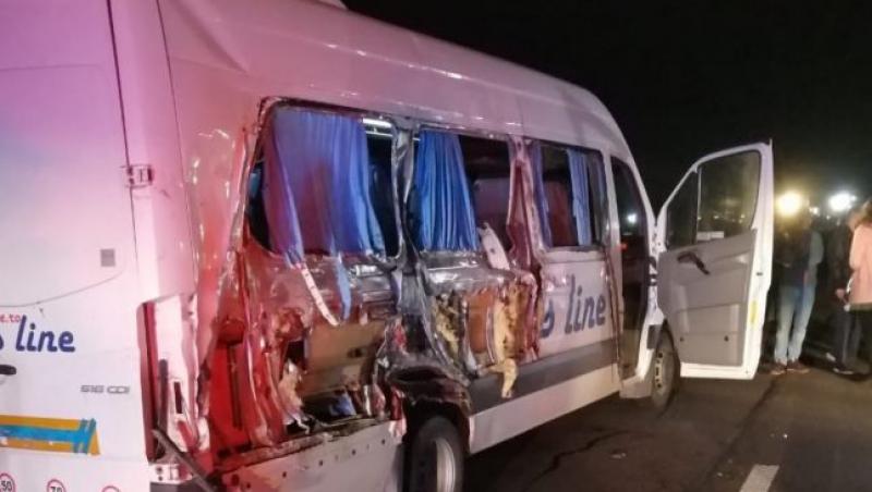 Accident grav pe Autostrada București-Pitești în această dimineață, la ora 3.00. Sunt șapte victime!