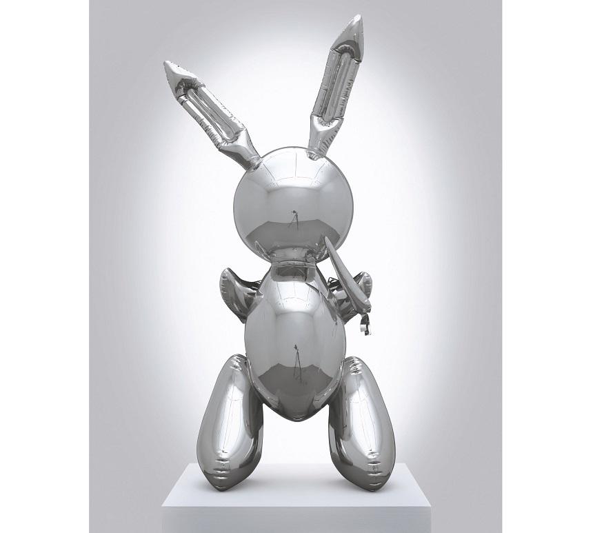 Sculptura &bdquo;Rabbit&rdquo; a lui Jeff Koons, v&acirc;ndută la Christie&rsquo;s pentru o sumă record