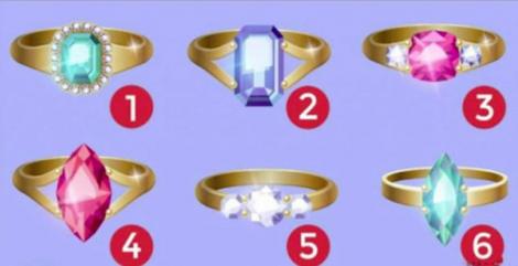 Alege inelul cu diamant care îţi place cel mai mult! Află ce spune despre personalitatea ta