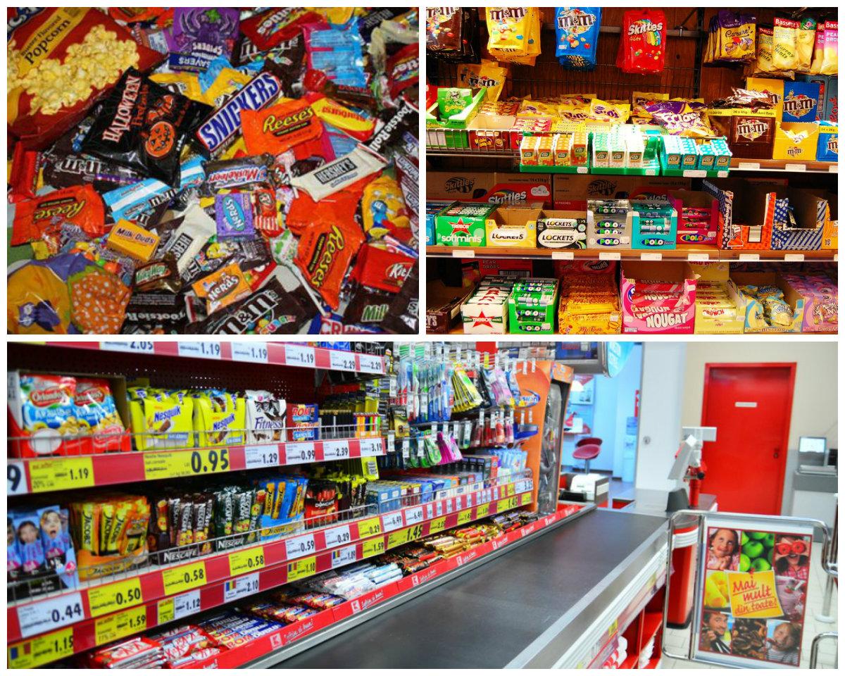 Lege pregătită de aleși. Copiii sunt principalii vizați. Dispar dulciurile de la casele de marcat din hypermarketuri!