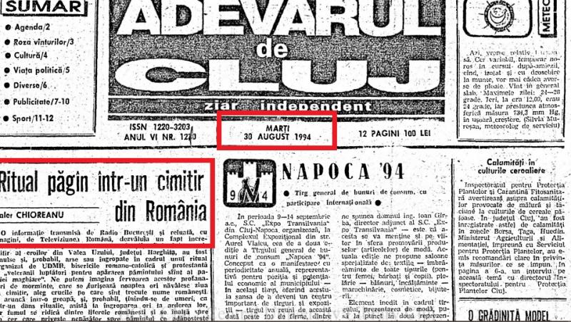 Ungurii au smuls, ars și îngropat crucile eroilor români! ”Un ritual păgân, consumat noaptea!”