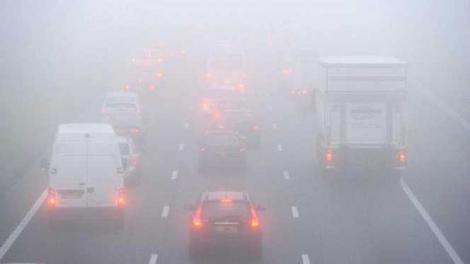 România, sub informare meteorologică de vreme rea: cod galben de ceață