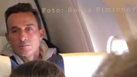 S-a așezat în fața lui Radu Mazăre în avion, după care a trăit o experiență de neuitat. „Avea o față împietrită. La scurt timp…”