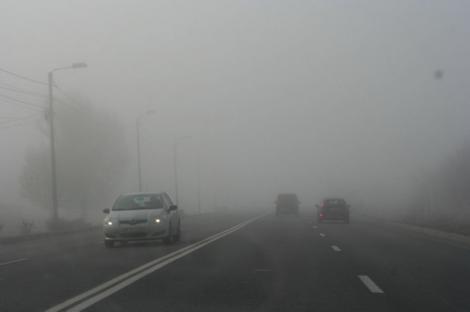 Cod galben de ceață. Cum va fi vremea în weekend în România
