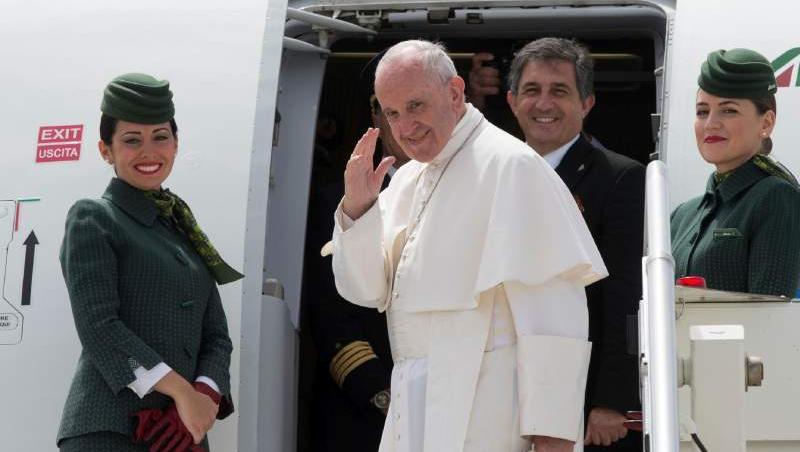 Papa Francisc la Bucuresti
