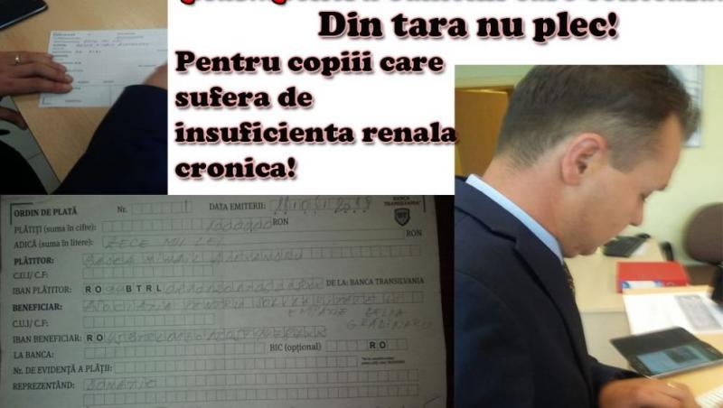 Un medic și-a donat salariul, după ce deputatul Rădulescu le-a cerut să înapoieze banii: ”Din țară nu plec!”