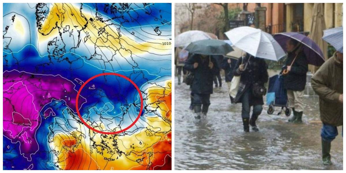 Rom&acirc;nia, lovită de un val de aer polar! Unde vor fi temperaturi neobișnuit de mici și ploi torențiale