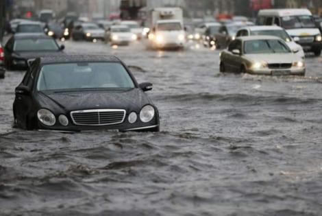 Pericol major de inundații în șapte județe din România! Este Cod portocaliu! Zonele afectate, în următoarele ore