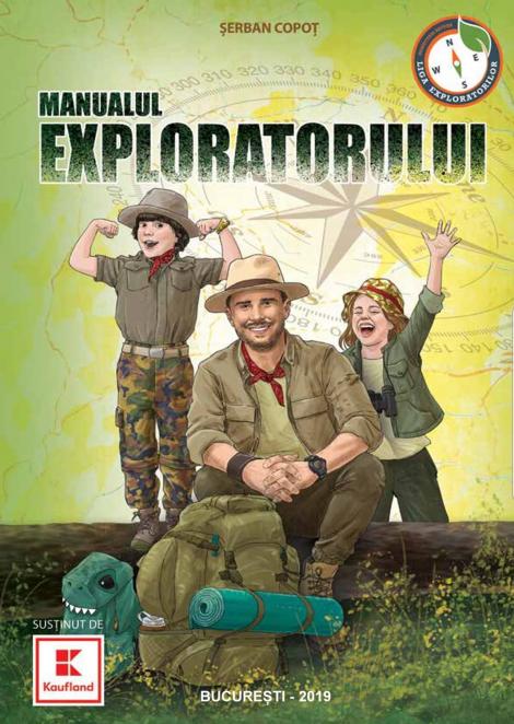 Șerban Copoț lansează cartea „Manualul exploratorului”