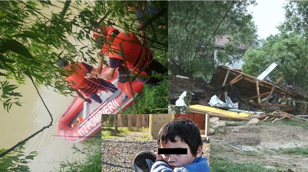 Vești tragice din Prahova. O a doua fetiță a fost găsită moartă. Pompierii au reluat căutările copiilor luați de viitură.
