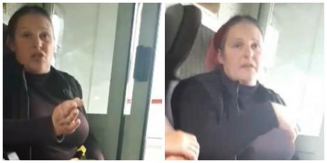 O femeie care arunca cojile de semințe pe jos în tren, apostrofată de o puștoaică: ”Nu vă este rușine puțin?”