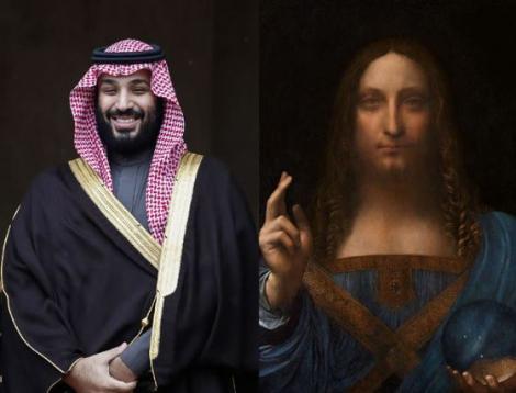 Cel mai scump tablou din lume este expus pe iahtul Prințului Moștenitor al arabiei Saudite
