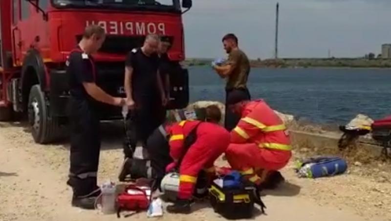Un tânăr de 33 de ani, bucătar pe Fregata Mărășești, a murit după ce s-a scufundat în apă pentru a culege rapane
