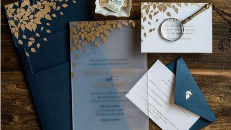 Invitații nuntă 2019: 5 lucruri pe care să le știi înainte să alegi invitația potrivită