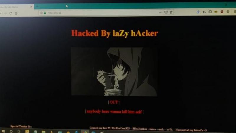 Site-ul Curții Consituționale din România a fost atacat de hackeri
