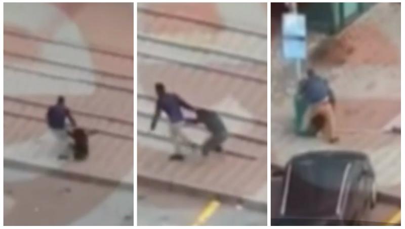 Video. O fată este bătută cu bestialitate pe o stradă! Ajunsă la poliție, tânăra din Pitești a avut o reacție neașteptată