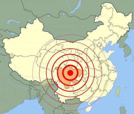 Un cutremur puternic cu magnitudinea 6 a făcut prăpăd în China