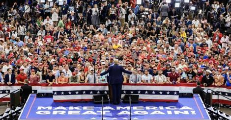 Donald Trump şi-a lansat oficial în Florida candidatura pentru alegerile prezidenţiale din 2020