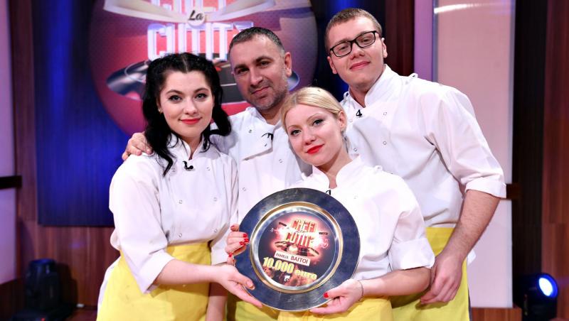Familia Băitoi a câștigat sezonul special Chefi la cuțite: Florin Dumitrescu, încă un titlu în palmares