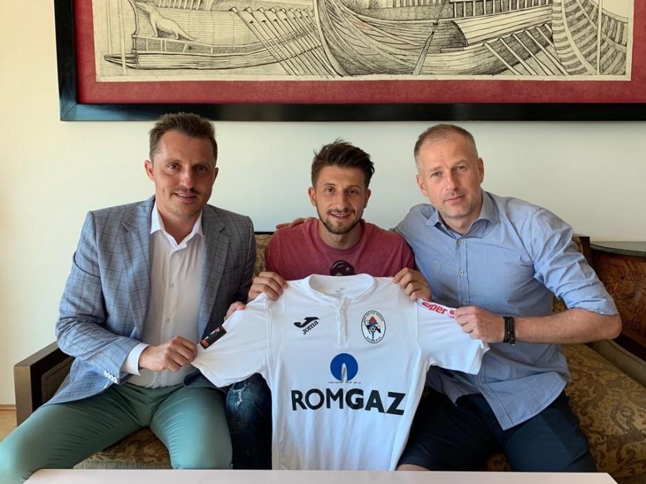 Neluţ Roşu, ex-Astra, a semnat cu Gaz Metan Mediaş