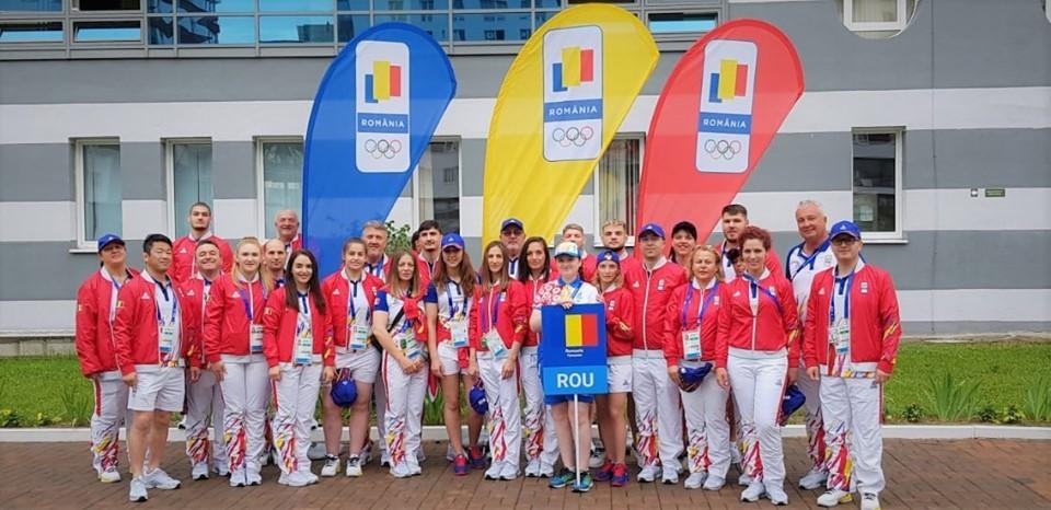 Laura Coman şi Alin Moldoveanu au plantat copacul &ldquo;Rom&acirc;nia&rdquo; la Minsk, unde vor avea loc Jocurile Europene