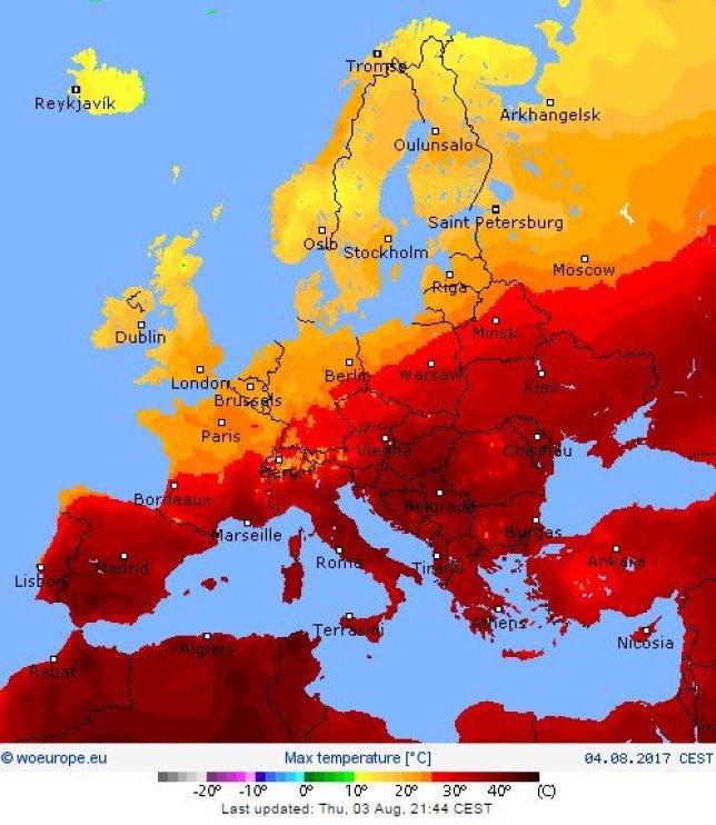 Săptăm&acirc;na viitoare se vor &icirc;nregistra temperaturi de 40 de grade! Anunțul meteorologilor pentru &icirc;ntregul continent!