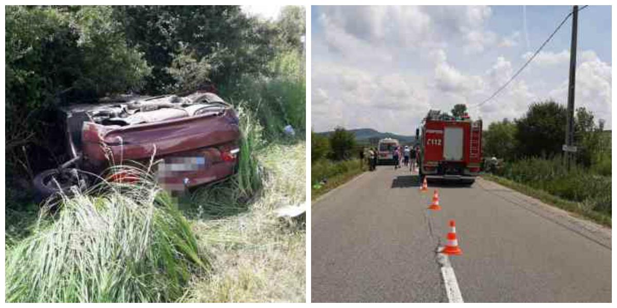 Un mort și trei răniți, &icirc;n urma unui accident &icirc;n Bistrița! Bărbatul decedat avea doar 31 de ani