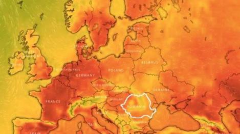 Caniculă fără precedent, după 1947, în Europa! „Va veni mult aer fierbinte din Africa". Ce temperaturi vor fi înregistrate, în următoarele zile