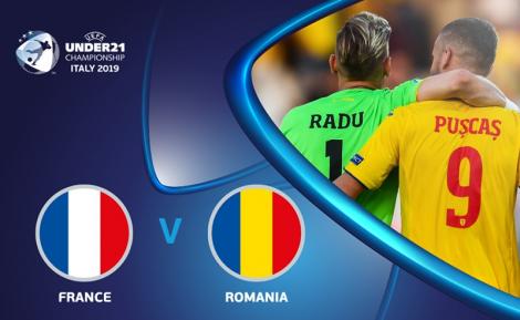 Performanță uriașă pentru România! Naționala U21 s-a calificat în semifinalele Euro-2019 şi la Jocurile Olimpice, după 56 de ani