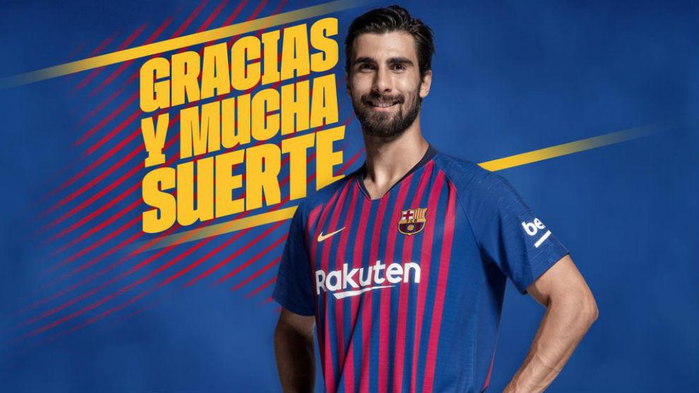 Barcelona l-a v&acirc;ndut pe Andre Gomes la Everton pentru 25 de milioane de euro