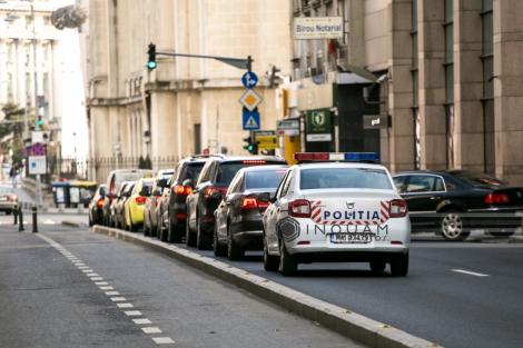 Maşinile parcate neregulamentar în Bucureşti, ridicate! Proprietarii vor plăti 350 de lei pentru recuperare, în prima zi