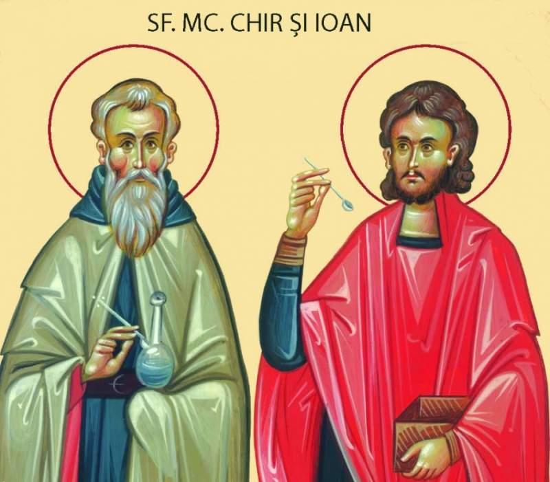 Calendar ortodox 28 iunie 2019. Aflarea moaștelor Sfinților Mucenici Chir și Ioan