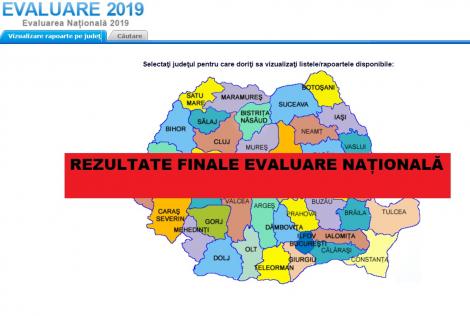 Edu.ro Rezultate Evaluare Națională 2019 - Finale AFIȘATE: rezultate pe județ, după contestații