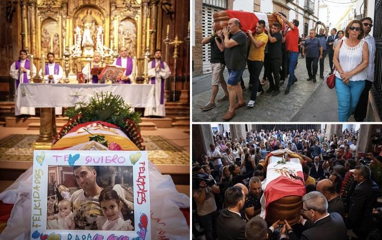 Sicriul cu trupul ne&icirc;nsuflețit al lui Jos&eacute; Antonio Reyes, purtat pe străzile orașului natal! Soția lui, mesaj sf&acirc;șietor: &rdquo;Dă-mi putere să cresc fetele!&rdquo;