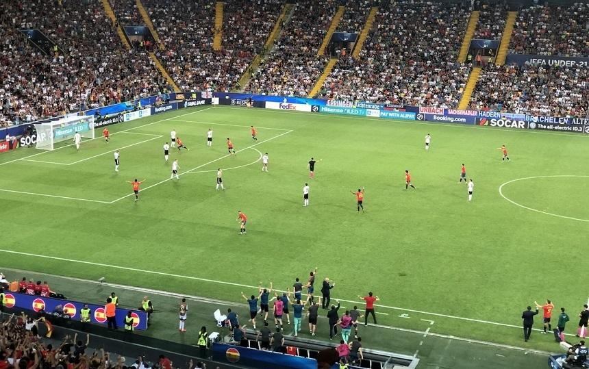Spania a &icirc;nvins Germania, scor 2-1, şi a c&acirc;ştigat pentru a cincea oară Campionatul European U 21