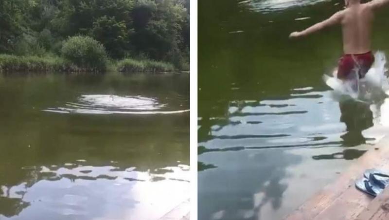 Video. „Săriți, moare!”. Momentul în care un adolescent de 14 ani, din Botoșani, moare sub ochii prietenilor lui!
