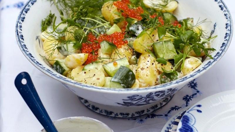 Dieta cu castraveti - salata de castraveti