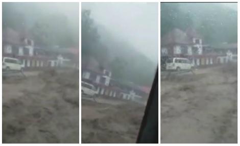 Apocalipsa a fost filmată în județul Alba! Oamenii îngroziți au văzut cum tot satul este înghițit de potopul nemilor