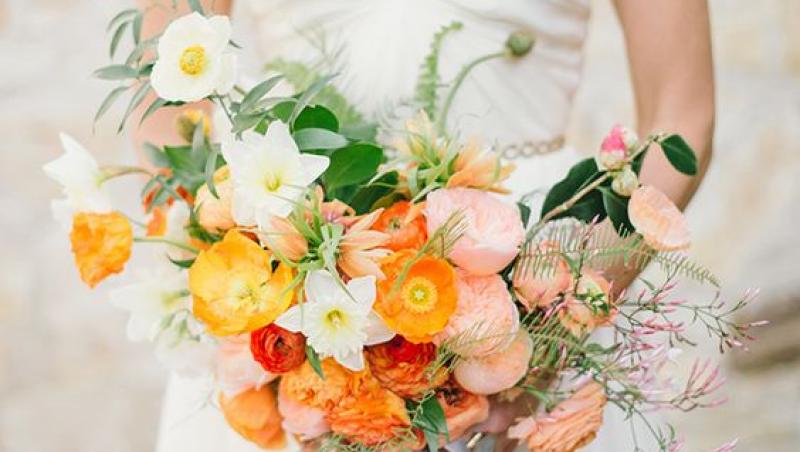Flori ideale pentru nuntă în funcție de sezon și cromatică