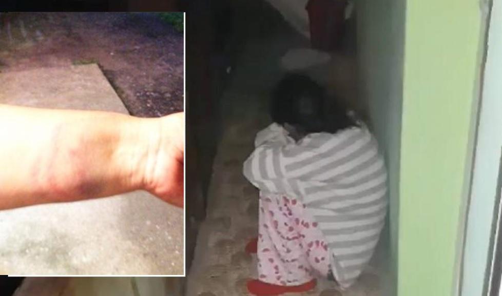 "Mama, nu mai rezist. Tata &icirc;mi dă cu biciul &icirc;n fiecare zi!" Femeia a venit &icirc;n țară să-și apere copilul și a fost bătută cu sălbăticie