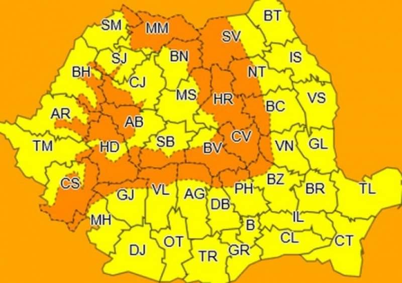 ANM, prognoză meteo actualizată p&acirc;nă pe 8 iulie 2019: temperaturi de 31 grade C