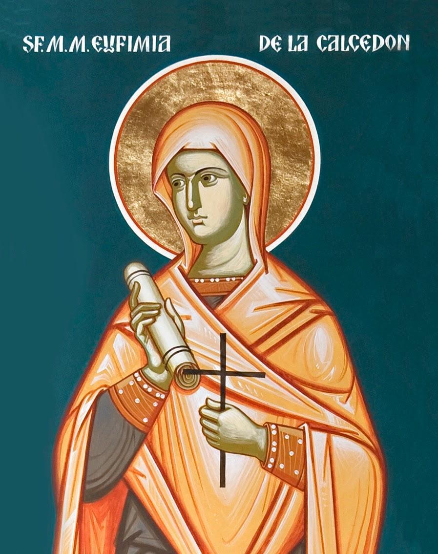 Calendar ortodox 11 iulie 2019. Cinstirea Sfintei Eufimia